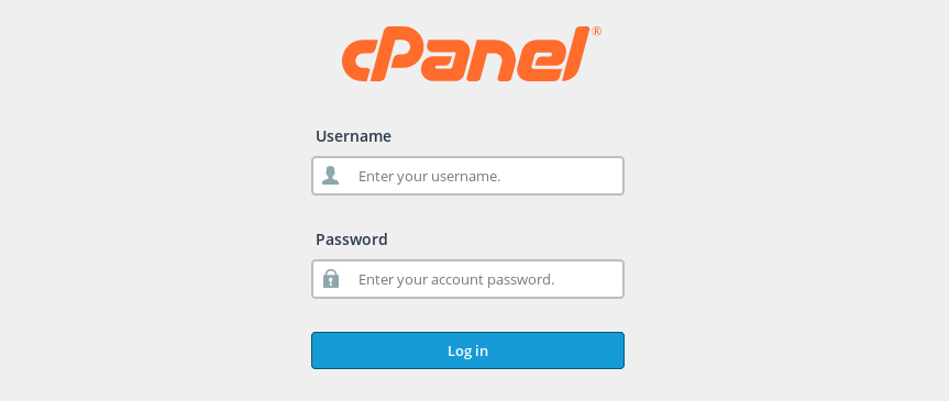 cpanel login go daddy